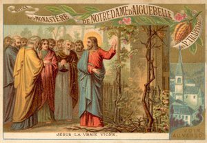 Christ the True Vine by French School
